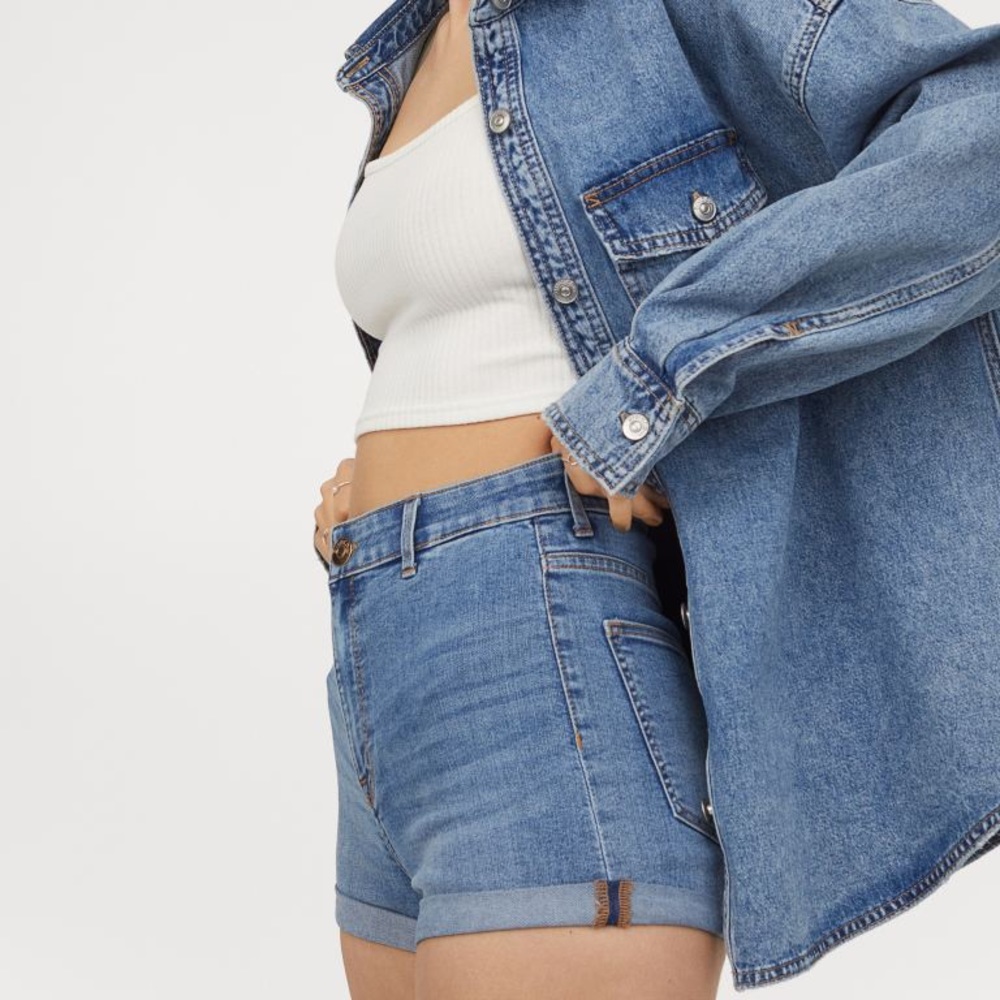 H&M Shorts Jean High Waist